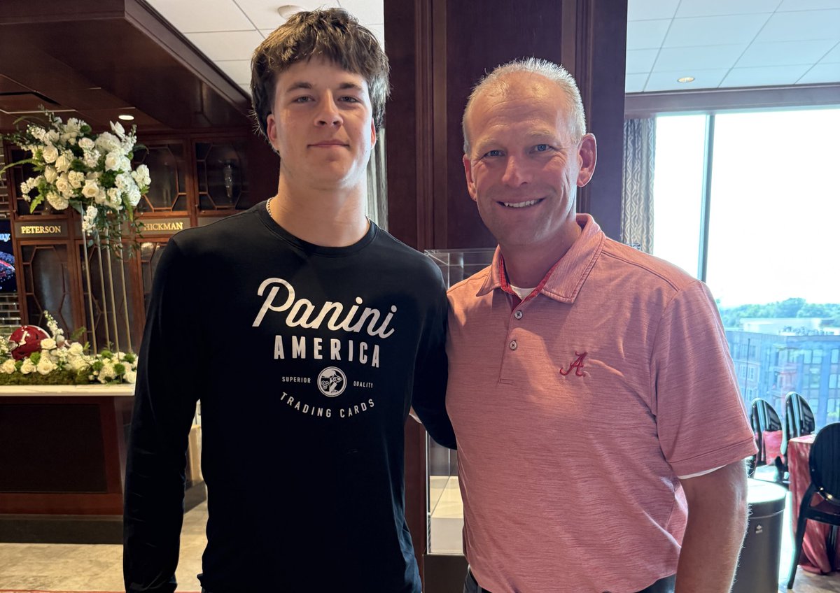 Iowa State QB commit Jett Thomalla checked out Alabama before his official visit with the Cyclones from June 6-8.

‘I’ll for sure have a decision to make a couple weeks after that’

More on the trip that ‘exceeded expectations’ + mindset going forward

🔗 bit.ly/3HhWOhL