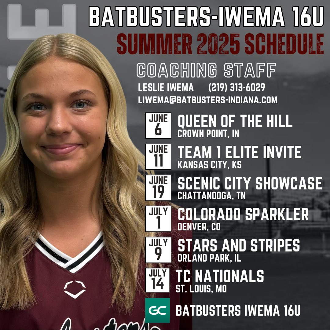 macy_pellow's tweet photo. So so excited for this summer!!! We would love for you to come watch us this weekend in Crown Point! @Batbusters_IN https://t.co/xMG3PdJXbl