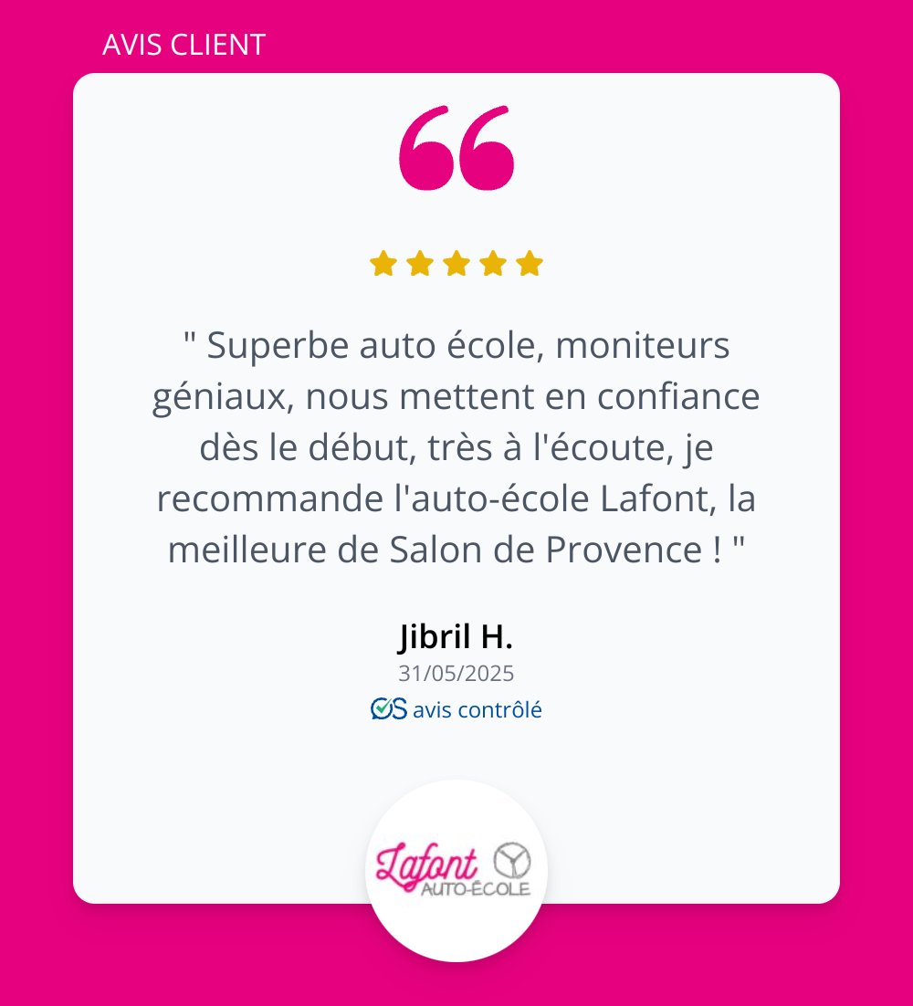 AutoLafont's tweet photo. Merci à Jibril pour cet avis ⭐⭐️⭐️⭐️⭐️

Très bonne continuation 🚘

#autolafont #conduite #SalonDeProvence https://t.co/RqiQHMoSjJ