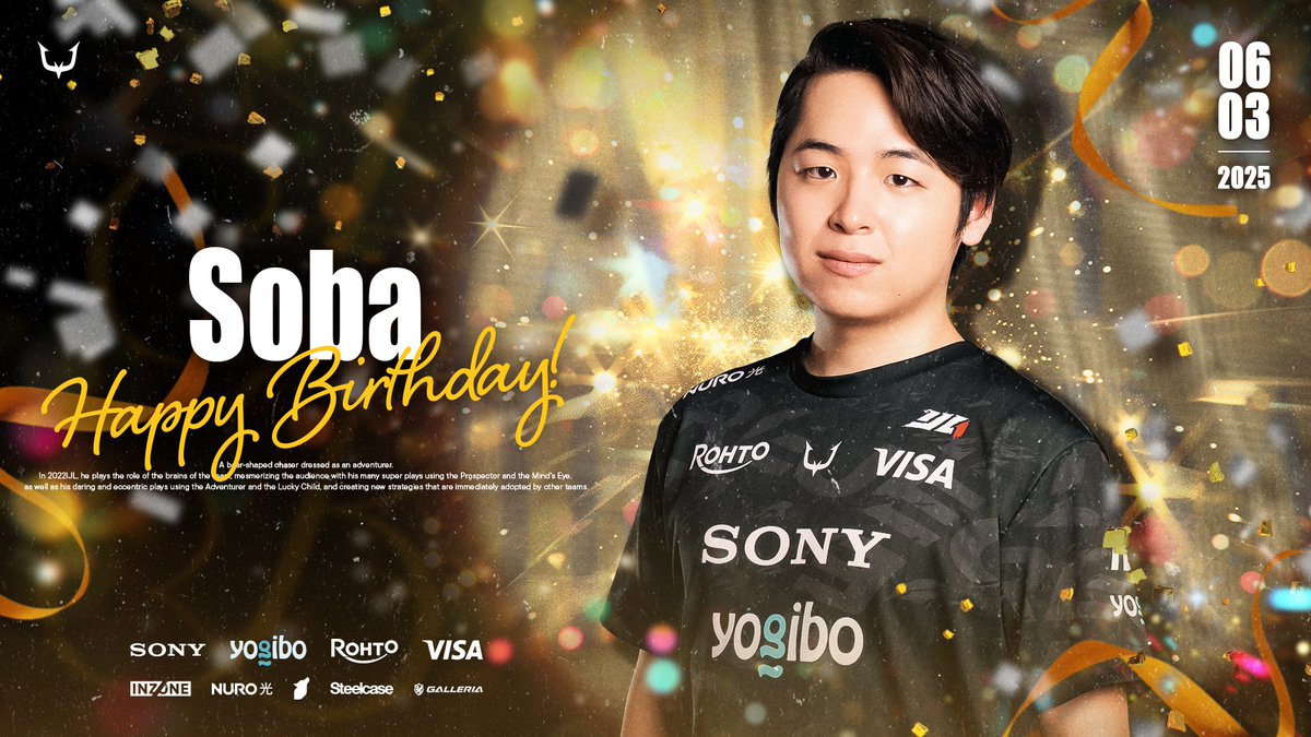 第五人格IJL ?HAPPY BIRTHDAY to RC_Soba選手！