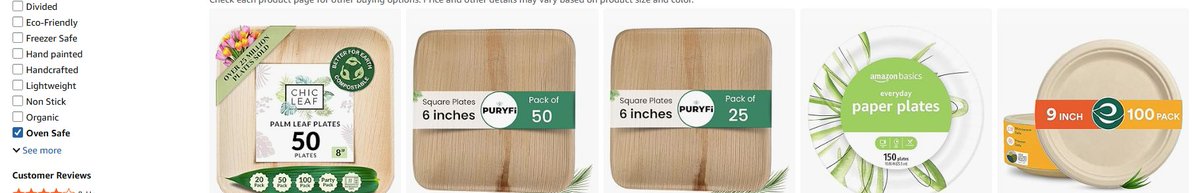 Hey <a href="/amazon/">Amazon</a> I'm a little concerned on these "Oven Safe" paper plates...