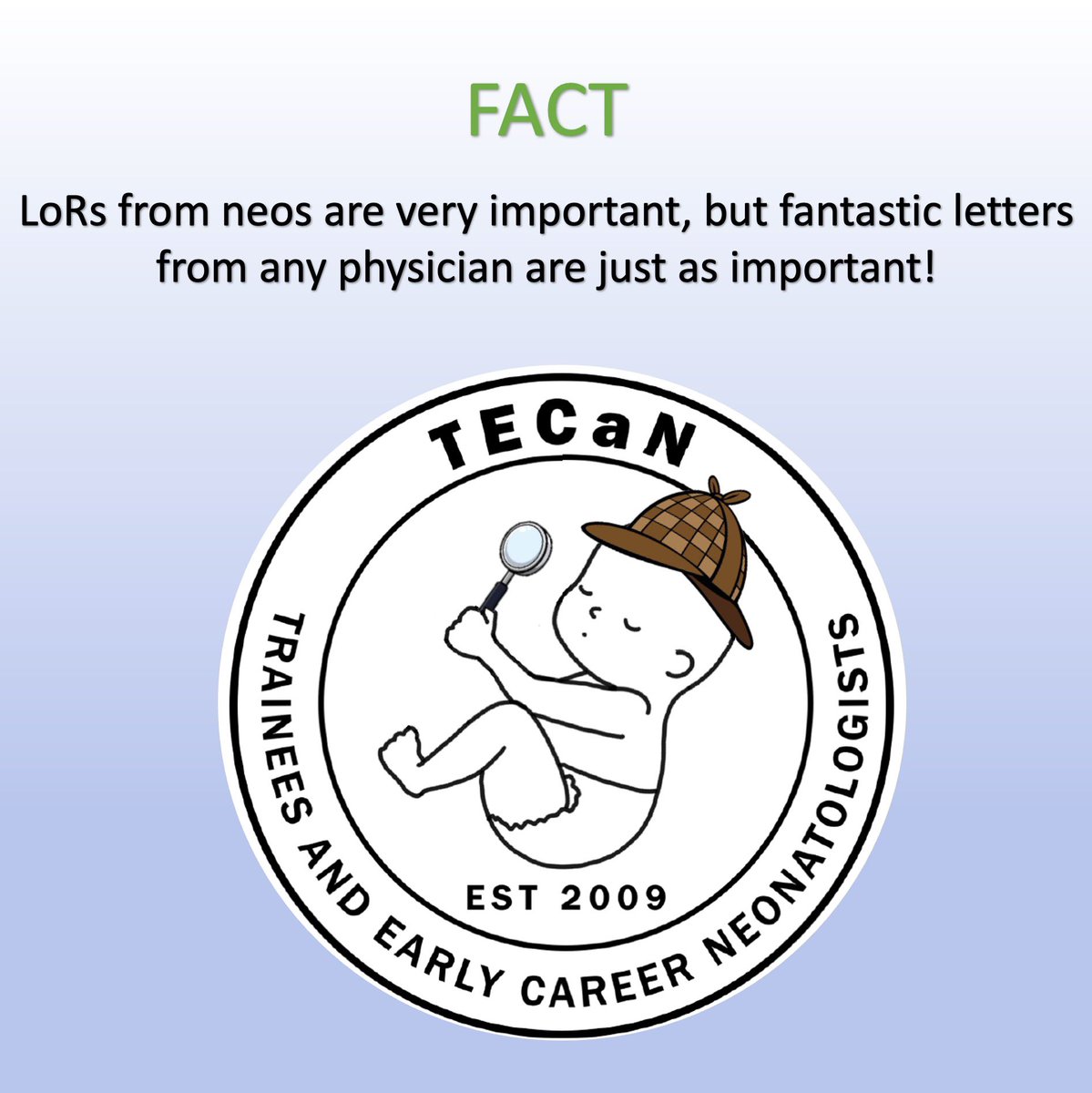 Mythbuster Monday!🕵️

It is common practice to have at least 1 LoR from a neonatologist when applying to neonatal-perinatal medicine fellowship. Do you need multiple? The responding early career neos &amp; fellows agree the quality of the LoR is most important! 

Thoughts? Share 👇