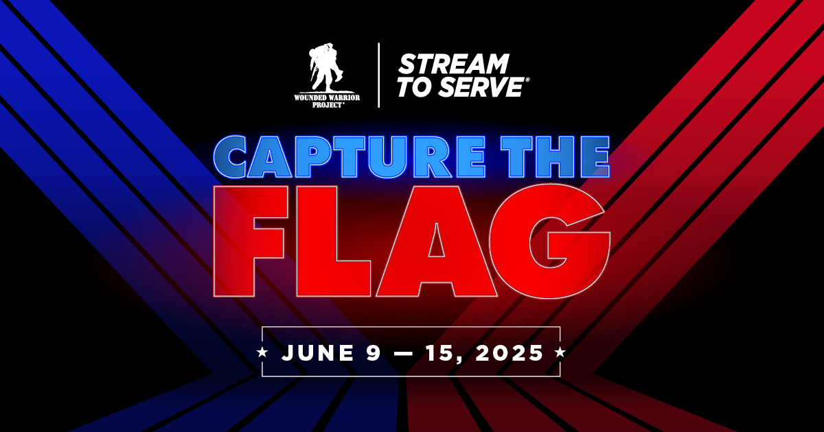 In seven days we’ll be kicking off a week of Capture the Flag streams! There’s still time to help us stream to support warriors and their families along the way! tilt.fyi/2wxp3XOaEX