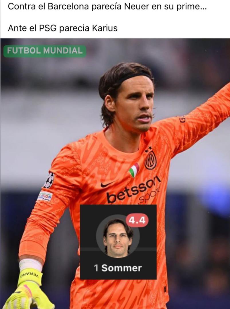 raleonc71's tweet photo. @soypatimontero Total!! Sommer se lanzó dos de sus mejores juegos uno contra el Bayern y otro contra el Barcelona .. en la final parecía que no era el ! https://t.co/Qig9qbMJ6g
