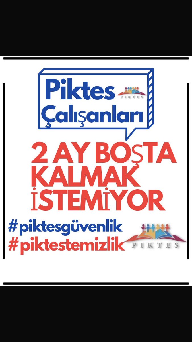 Zeynep Yıldırım (@zeynepm54872) on Twitter photo #Milli Eğitim Bakanlığı'na Bağlı Okullarda Görev Yapan PİKTES ÇALIŞANLARI olarak güvence istiyoruz
10 ay çalışıp 2 ay boşta kalmak istemiyoruz
#piktesesüreklilik
<a href="/RTErdogan/">Recep Tayyip Erdoğan</a> <a href="/iletisim/">T.C. İletişim Başkanlığı</a> <a href="/RTEdijital/">Erdoğan Dijital Medya</a> <a href="/Yusuf__Tekin/">Yusuf Tekin</a> <a href="/cengizmete/">Cengiz Mete</a> #Milli Eğitim Bakanlığı'na Bağlı Okullarda Görev Yapan PİKTES ÇALIŞANLARI olarak güvence istiyoruz
10 ay çalışıp 2 ay boşta kalmak istemiyoruz
#piktesesüreklilik
<a href="/RTErdogan/">Recep Tayyip Erdoğan</a> <a href="/iletisim/">T.C. İletişim Başkanlığı</a> <a href="/RTEdijital/">Erdoğan Dijital Medya</a> <a href="/Yusuf__Tekin/">Yusuf Tekin</a> <a href="/cengizmete/">Cengiz Mete</a>