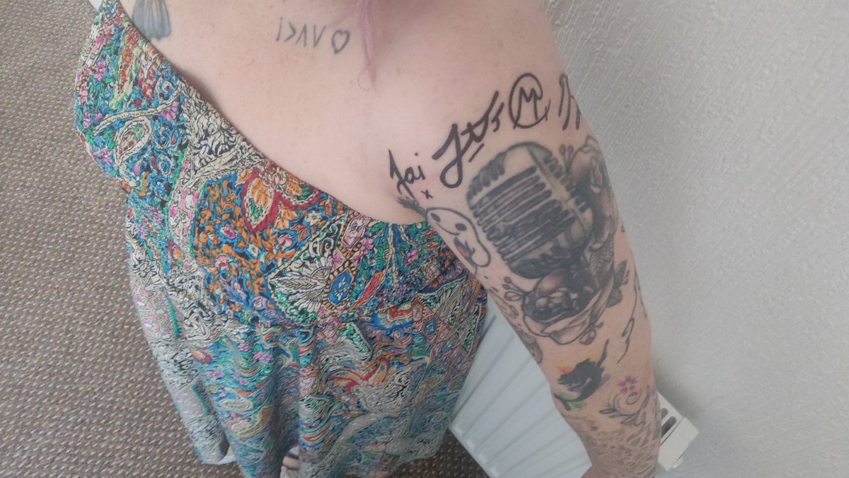 When <a href="/G4Official/">G4 Official</a> sign your arm, and you get it tattooed. 😁♥️