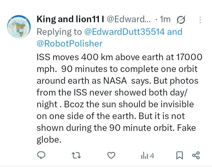 Globe is fake.