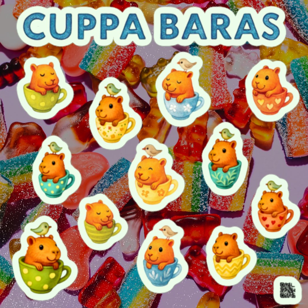 Nasobem_lyricum's tweet image. Süße Capybaras in bunten Teetassen? 🫖💛
Diese handdesignten Sticker bringen Wärme und gute Laune auf Laptop, Journal &amp;amp; Co.
Jetzt kaufen: nasobemart.etsy.com/at/listing/431… 🐹✨ #capybara #stickerlove