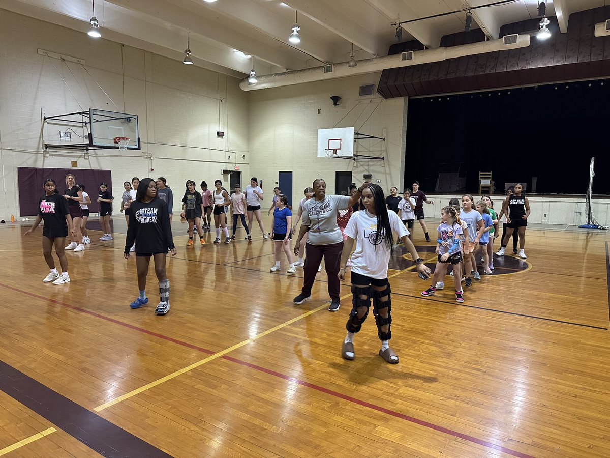 Day 1 of summer camp was a moving success with the Cupid Shuffle to end the day! #EFFORT #WorkHardPlayHard