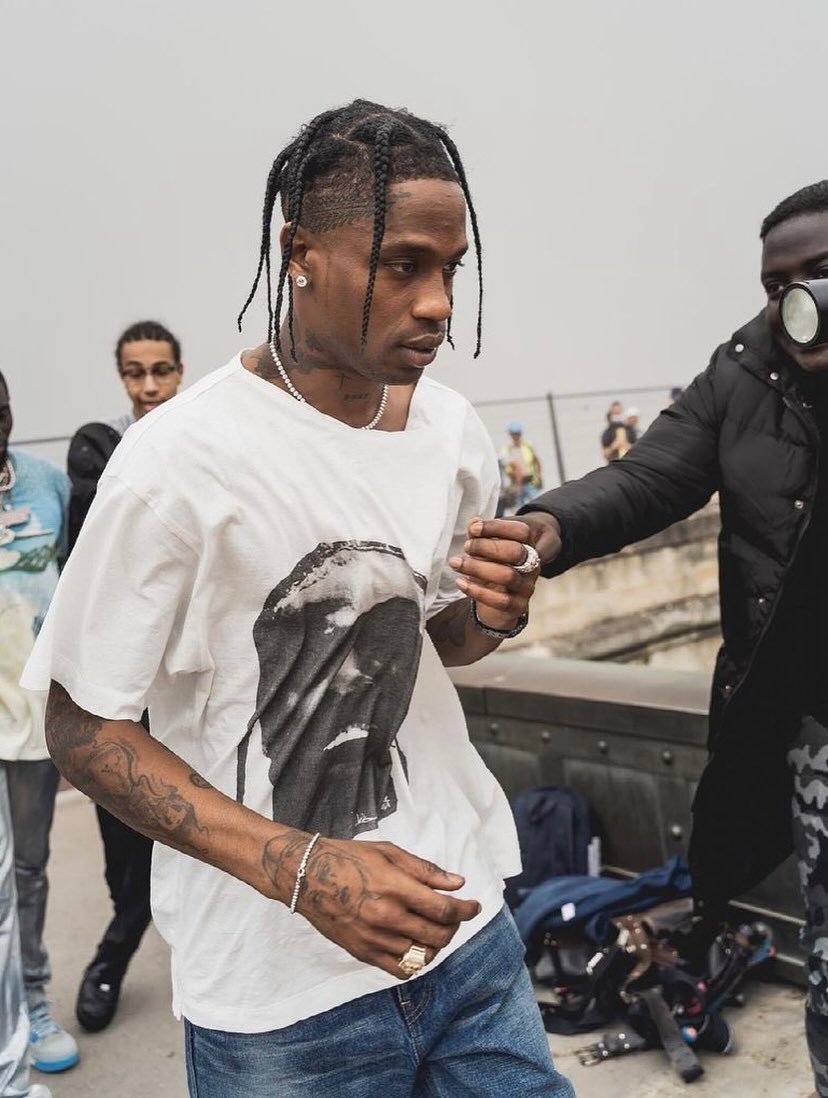 travis scott pop smoke shirt dior