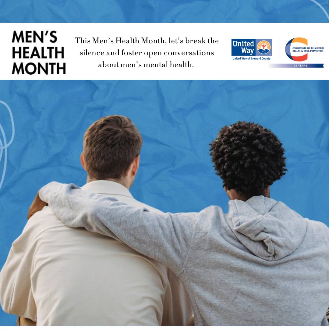 Men, your mental health matters.

Feeling off? Overwhelmed? Stuck? Dial 211. Someone’s there to listen and help. #MensHealthMonth

<a href="/211Broward/">211 Broward</a>