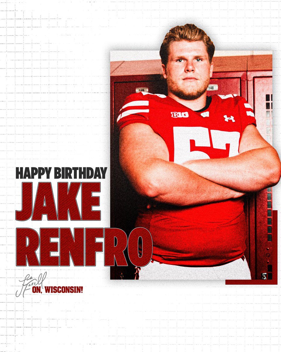Happy birthday <a href="/JakeRenfro_/">Jake Renfro 5️⃣7️⃣</a>‼️