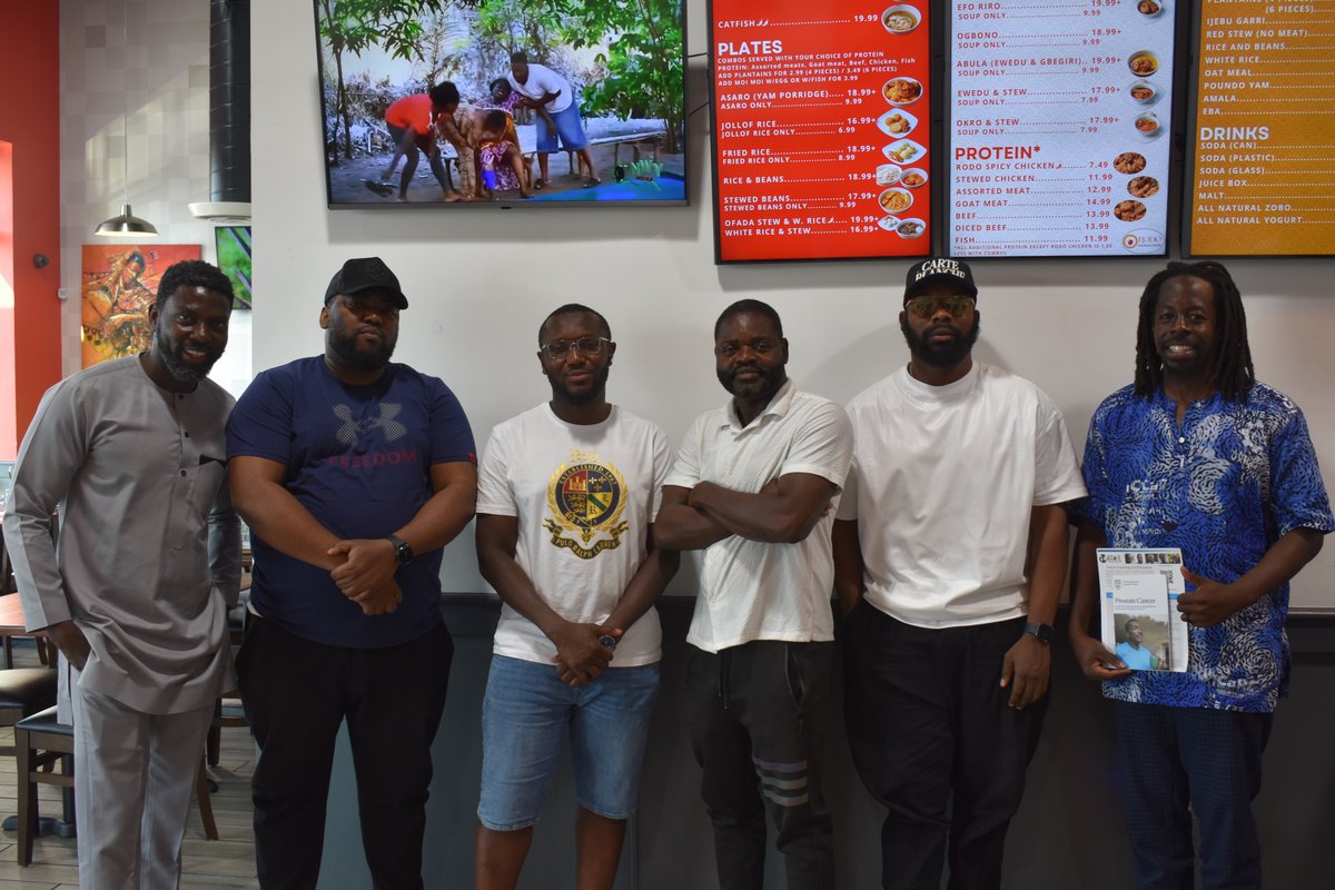 Yesterday’s Prostate Cancer Conversations at Rodo Nigerian Cuisine, in Houston was a success! 🙌🏾

The dialogue was insightful, enlightening, and packed with valuable knowledge that continues to inspire progress. A heartfelt thank you to everyone who attended and made this event