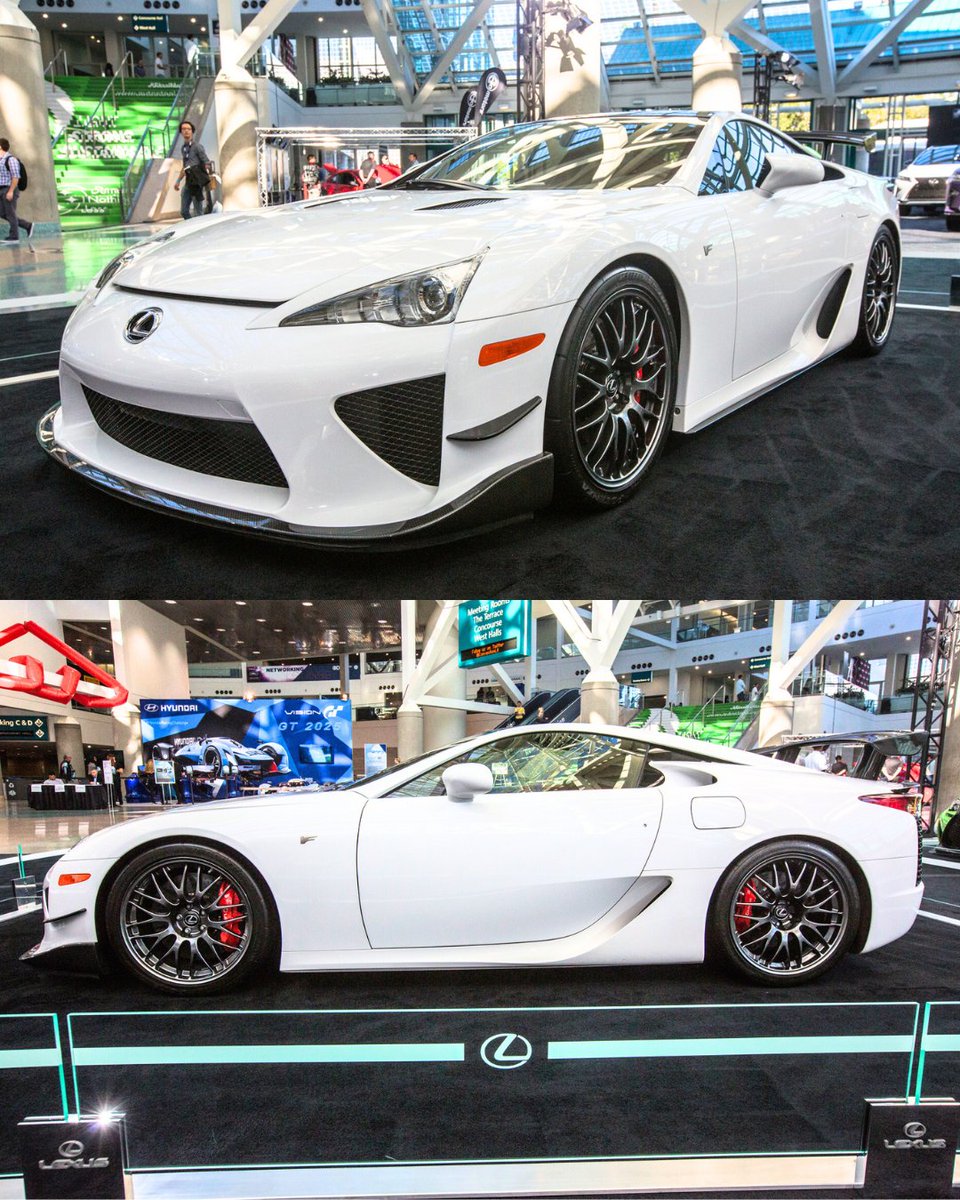 LAAutoShow's tweet image. 10 years ago, Lexus showcased the LFA at the show, and it's still turning heads 🥰

#LexusLFA #LFA #LAAutoShow #AllRoadsLA