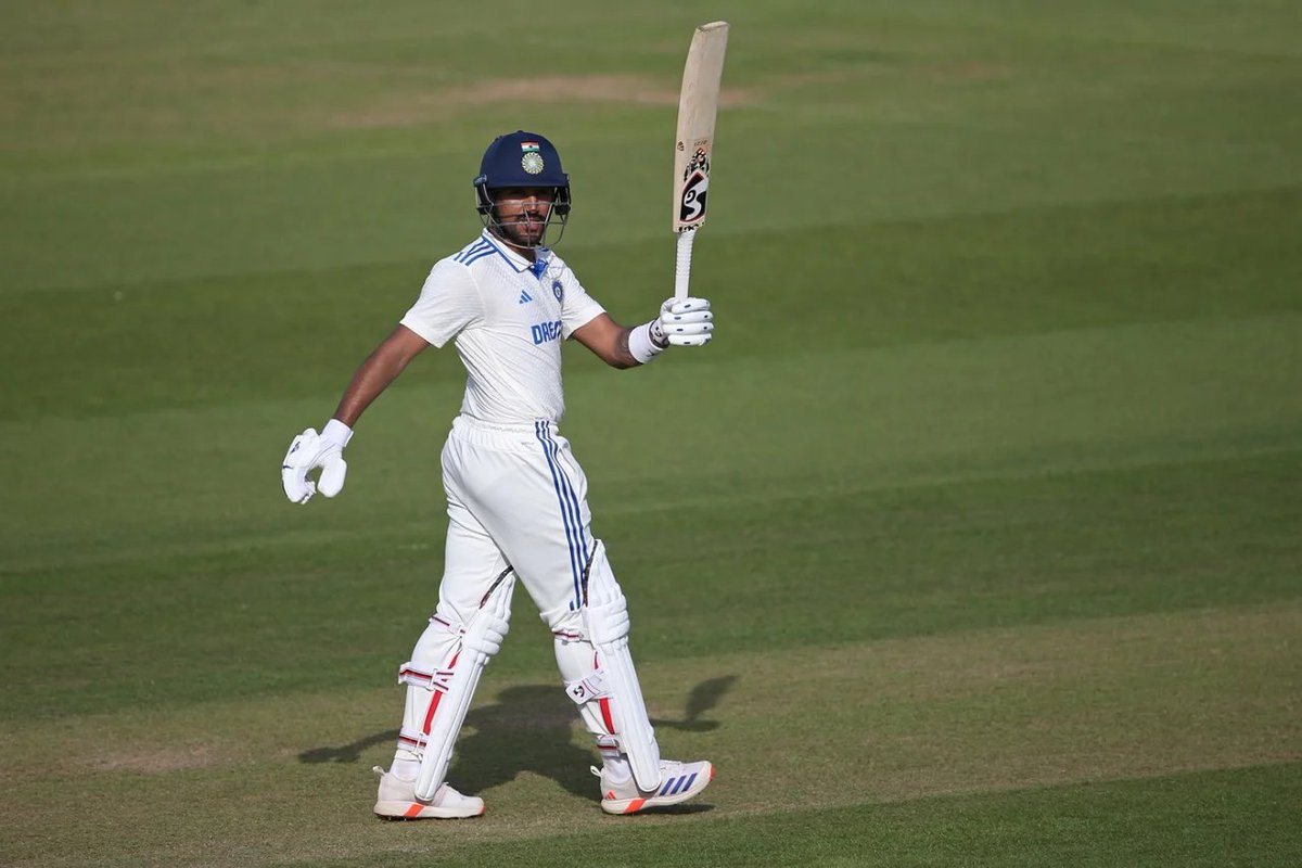 JYajashvi_77_64's tweet photo. Unofficial Test ends in a draw, but IND A batsmen again lit up the 3rd innings!🔥🏏
🏏Jaiswal – 64 (60)
🏏Easwaran – 68 (87)
🏏Jurel – 53* (53)
🏏NK. Reddy – 52* (47)
OUR TOP 4 Shines!💪🙌

Solid knocks and brilliant intent heading into the 2nd Test starting June 6!🌟
#INDAvsENG https://t.co/U5pD3gceEh