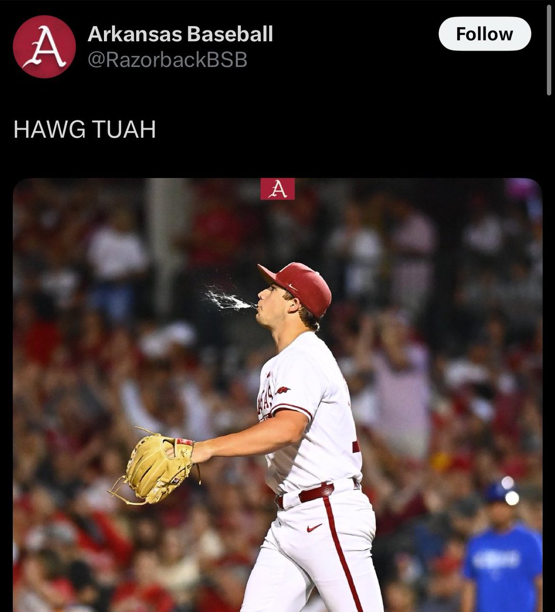 emilyofeasttx's tweet photo. they deleted one of the best baseball tweets I’ve seen in a long time. 😭😭😭 https://t.co/fqgqsHTT26