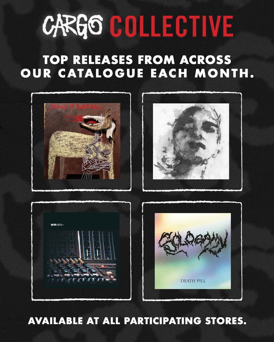 Cargo Independent Distribution (@cargoindiedistr) on Twitter photo Hear tracks from the titles in our June Collective now: open.spotify.com/playlist/4lofQ…
Find your local shop stocking our June Collective titles here: cargorecords.co.uk/#collective
<a href="/subpop/">Sub Pop Records</a> <a href="/firerecordings/">Fire Records</a> <a href="/newheavysounds/">New Heavy Sounds</a> Hear tracks from the titles in our June Collective now: open.spotify.com/playlist/4lofQ…
Find your local shop stocking our June Collective titles here: cargorecords.co.uk/#collective
<a href="/subpop/">Sub Pop Records</a> <a href="/firerecordings/">Fire Records</a> <a href="/newheavysounds/">New Heavy Sounds</a>