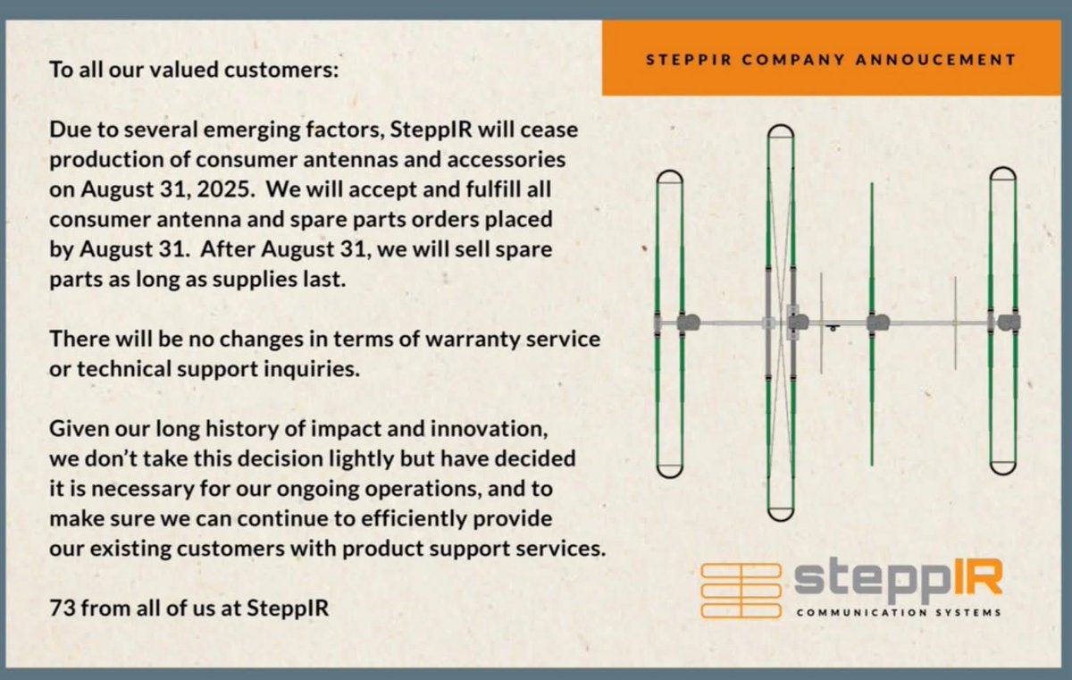 Regarding SteppIR