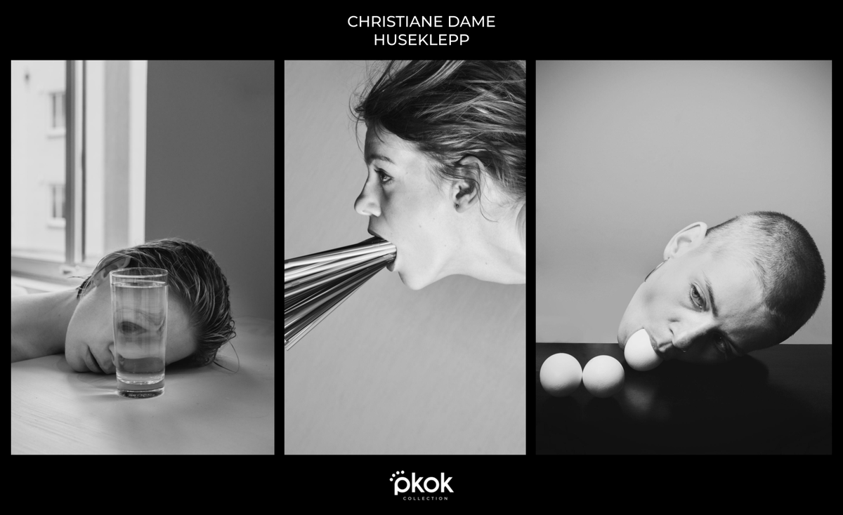 Christiane's creative voice shines brightest through her self-portraits. These aren’t just images—they're meditations on identity, emotion, and existence. 

By turning the camera on herself, she examines how individuals navigate societal norms, often bending or breaking under