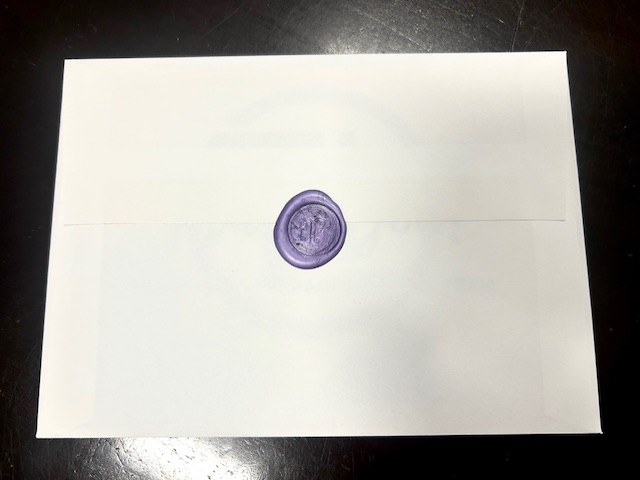 TehraniLawLLC's tweet photo. We  care about our clients at Tehrani Law! Even the little things matter to  us to make our clients feel special. Here's a picture of our own  embossed stamp for our personalized thank-you letters for our clients' final settlement cards and checks. #tehranilawllc #personalinjury https://t.co/6Hxp3SJNUW