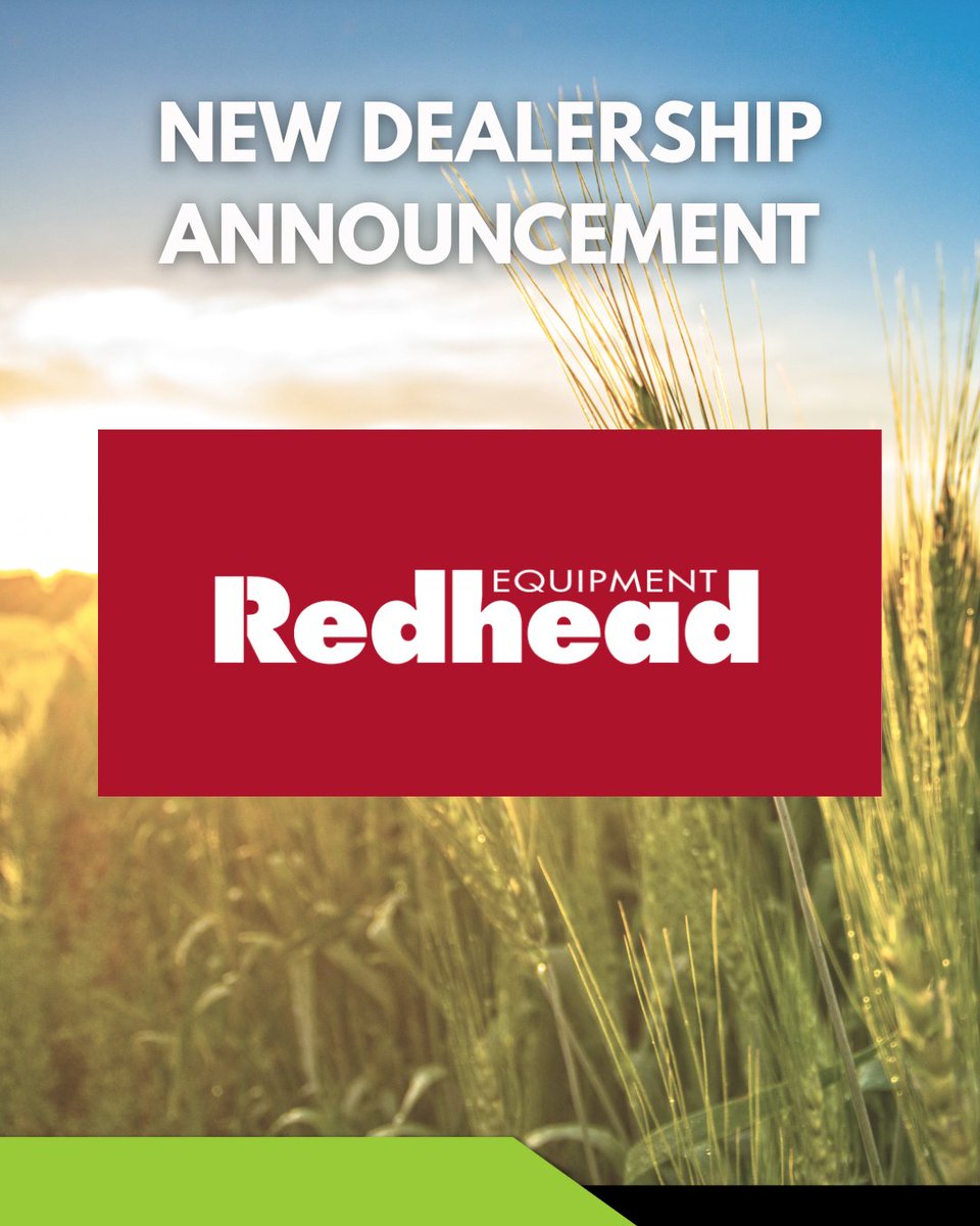 🌾 Our dealer network continues to grow!

<a href="/RedheadEquip/">Redhead Equipment</a> is now serving Saskatchewan producers with K-Hart equipment and full sales, service, and parts support from 8 locations.

We’re looking forward to working together to support farmers across the province.
#CdnAg #SaskAg