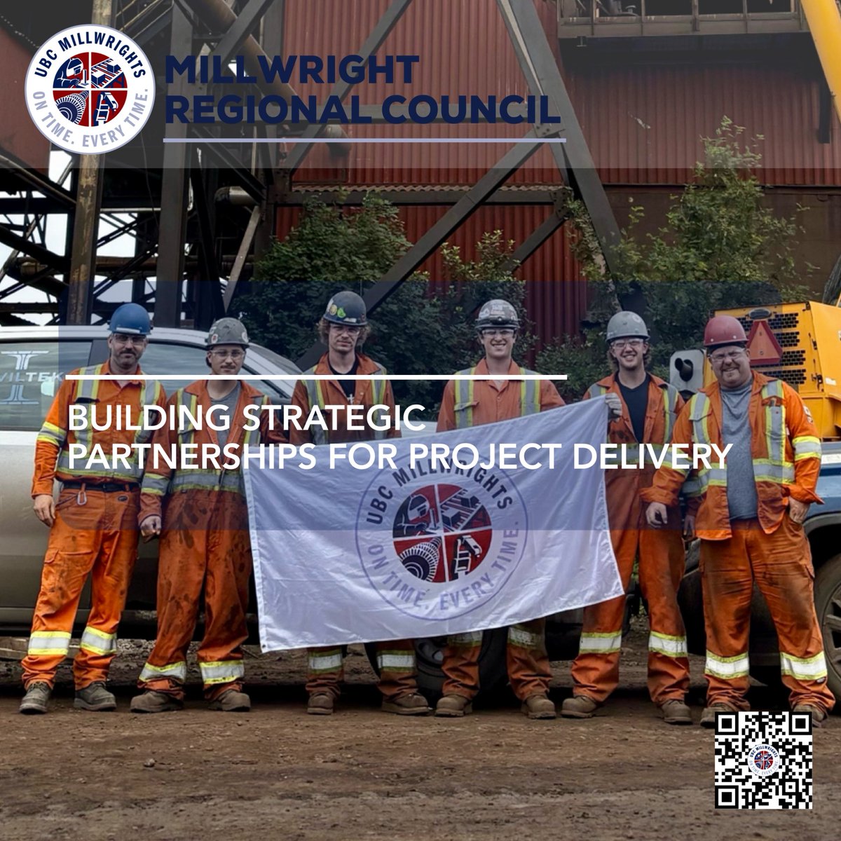 Partnering with us means access to a workforce that’s ready when you are—trained to industry standards, equipped for complex installations, and committed to delivering on time, every time.

Visit ubcmillwrights.ca to connect and learn how we can support your success.