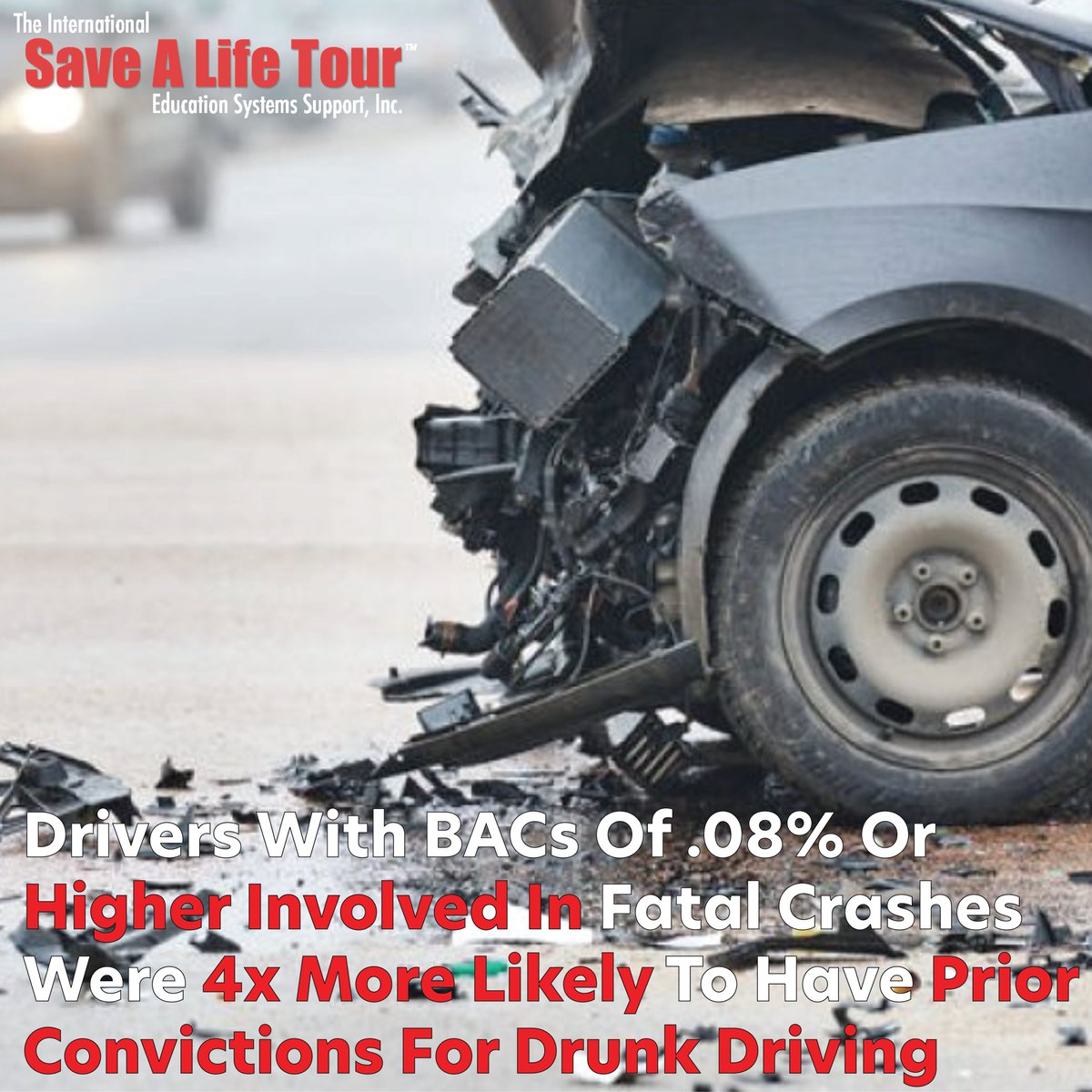 Drivers with BAC over .08% in fatal crashes? They’re 4x more likely to have been caught before. Spoiler: past mistakes don’t mean you’re off the hook. 🍻🚫💥 #LearnOrRepeat #DriveSober
