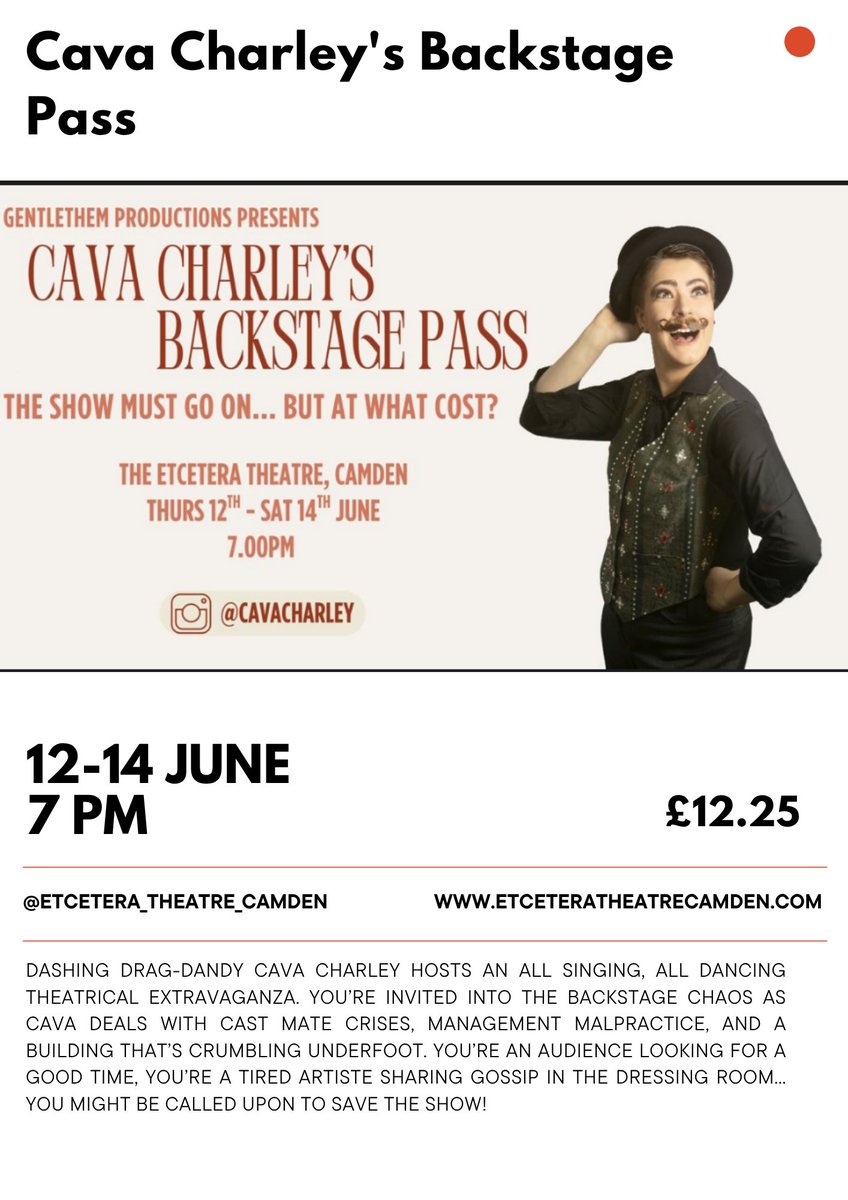 Etcetera Theatre (@etceteratheatre) on Twitter photo 