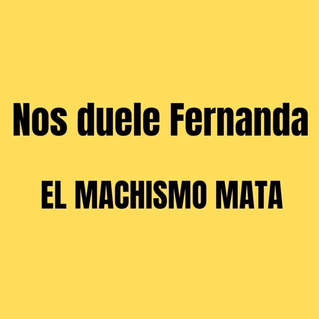 #JusticiaParaFernanda 🇵🇾🙏🏼 #elmachismomata