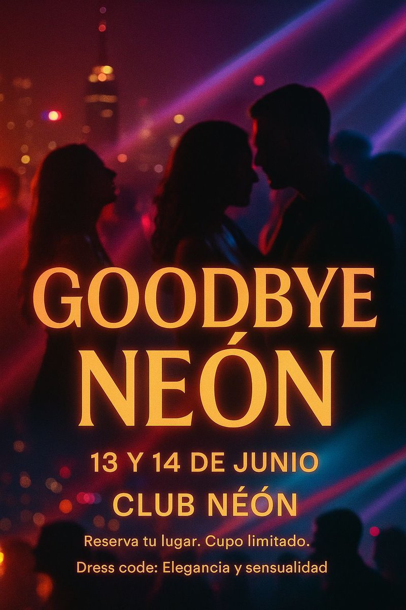 AleSony (@alesony1122) on Twitter photo ๐ LA รLTIMA Y NOS VAMOS
๐๐ชGOOD BYE NEON NAUCALPAN ๐งธ๐๐ค
<a href="/neonswclub/">CLUB NEON SW</a> โญ๏ธ๐
โจ รLTIMA NOCHE EN CASA
Nos despedimos del lugar que lo empezรณ todo.
๐ Viernes 13 y Sรกbado 14 de Junio 2025.
๐ค Ven a vivir una รบltima fiesta รฉpica
๐ง Mรบsica, shots y recuerdos,Fotos en la Famosa ๐ LA รLTIMA Y NOS VAMOS
๐๐ชGOOD BYE NEON NAUCALPAN ๐งธ๐๐ค
<a href="/neonswclub/">CLUB NEON SW</a> โญ๏ธ๐
โจ รLTIMA NOCHE EN CASA
Nos despedimos del lugar que lo empezรณ todo.
๐ Viernes 13 y Sรกbado 14 de Junio 2025.
๐ค Ven a vivir una รบltima fiesta รฉpica
๐ง Mรบsica, shots y recuerdos,Fotos en la Famosa