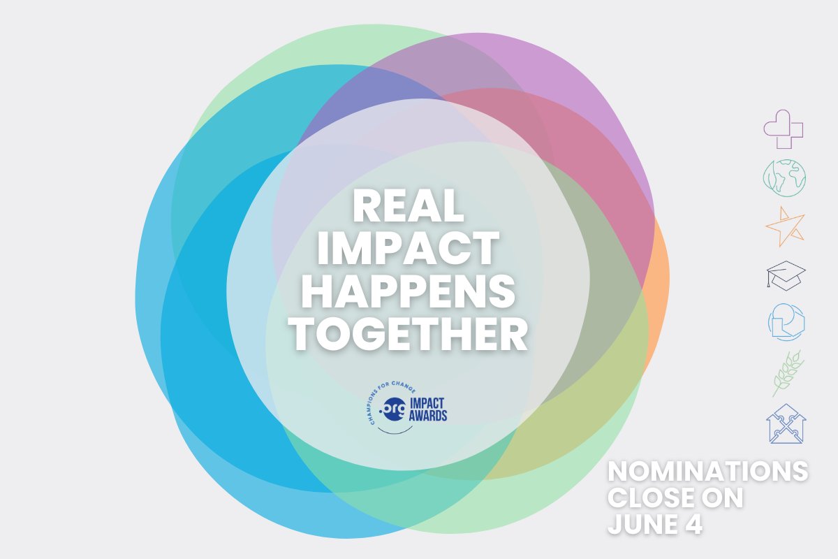 The countdown is ON!
Do you know a changemaker using a .ORG domain to make the world better?
Nominate them (or yourself!) for the 2025 .ORG Impact Awards today!
Deadline: June 4 @ 11:59 PM EST
Apply now at orgimpactawards.org