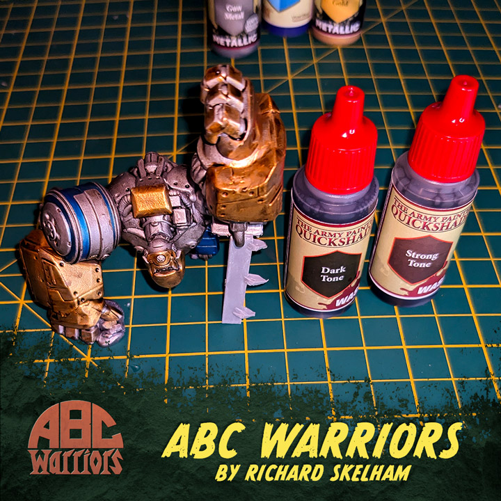 Richard of our Dispatch Team has always been fascinated with tabletop miniatures but had never taken the plunge into painting anything until the launch of our ABC Warriors range. Here’s the stage-by-stage of his first ever minature!

#warlordgames #2000ad #abcwarriors #judgedredd