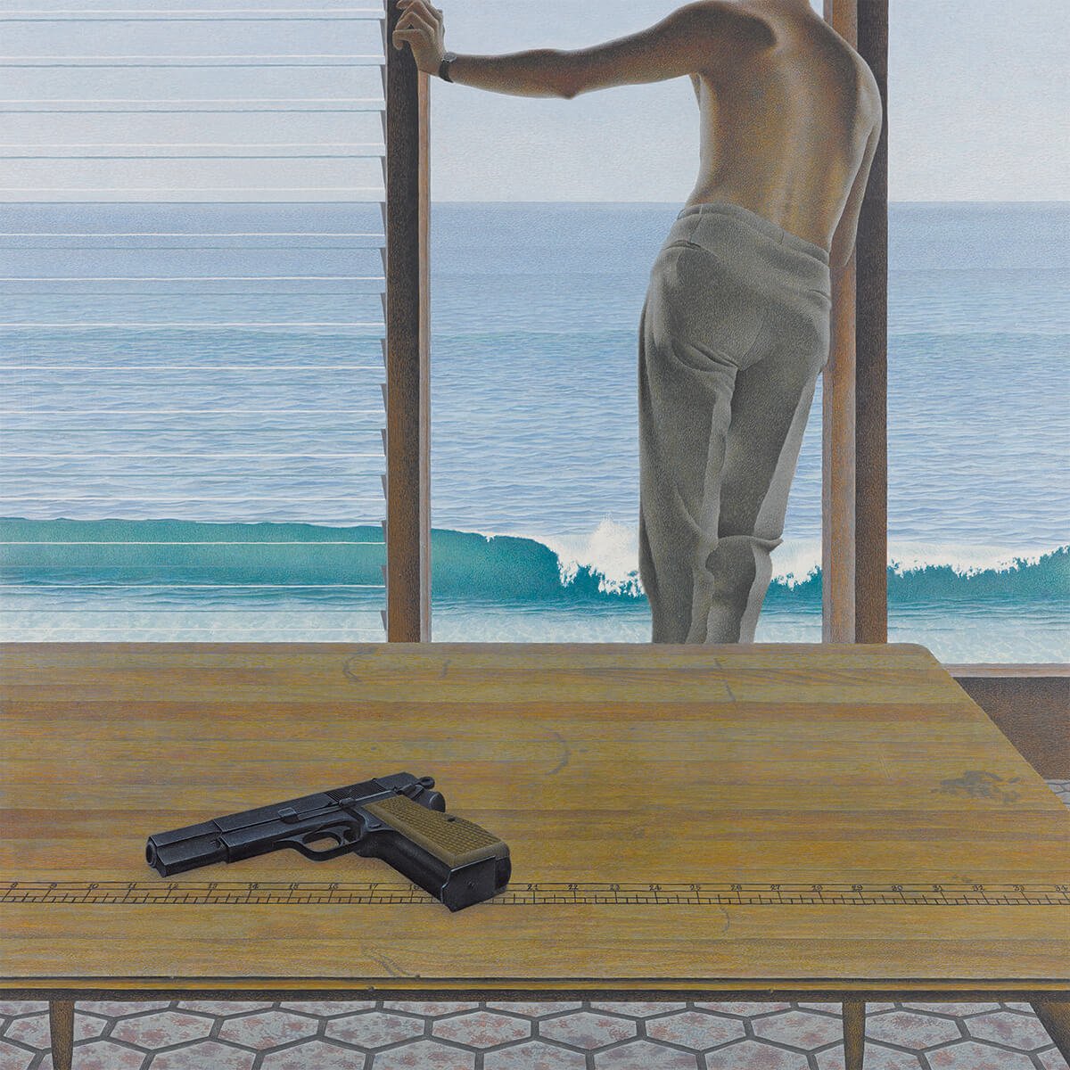 0zmnds's tweet photo. Alex Colville https://t.co/cWaVLU2JL9