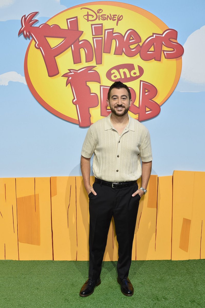 At the Phineas and Ferb Season
5 Premiere!

Playing Phineas for all these years has been the adventure of a lifetime. Thank you to all the fans for letting me live my dream.

Phineas and Ferb Season 5 premieres June 5 on <a href="/DisneyChannel/">Disney Channel</a> and June 6 on <a href="/DisneyPlus/">Disney+</a>
