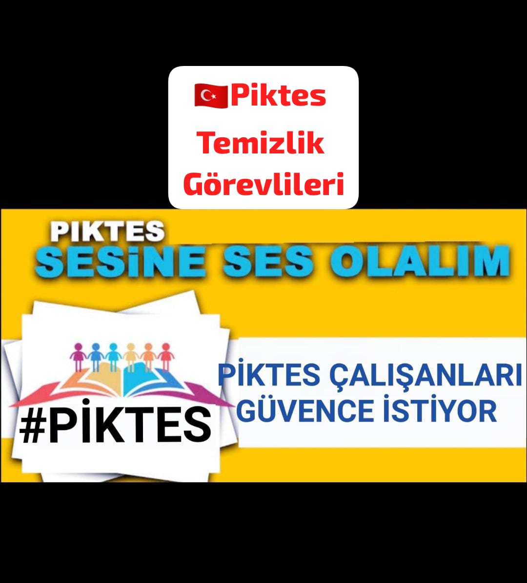 #Piktes #piktesesüreklilik
Piktes Temizlik Görevlileri Kadro 12 ay devamlılık istiyor.
<a href="/Yusuf__Tekin/">Yusuf Tekin</a> <a href="/cengizmete/">Cengiz Mete</a> <a href="/CelileErenOKTEN/">Celile Eren ÖKTEN</a> <a href="/mebhbogm/">MEB Hayat Boyu Öğrenme Genel Müdürlüğü</a> <a href="/chnkvnc/">Cihan KIVANÇ</a> @projepiktesplus <a href="/EUDelegationTur/">AB Türkiye Delegasyonu🇪🇺EU Delegation to Türkiye</a>  <a href="/tcmeb/">Millî Eğitim Bakanlığı</a> <a href="/RTErdogan/">Recep Tayyip Erdoğan</a> <a href="/dbdevletbahceli/">Devlet Bahçeli</a> <a href="/fahrettinaltun/">Fahrettin Altun</a> <a href="/tcbestepe/">T.C. Cumhurbaşkanlığı</a> <a href="/Akparti/">AK Parti</a> <a href="/omerrcelik/">Ömer Çelik</a> <a href="/vonderleyen/">Ursula von der Leyen</a>