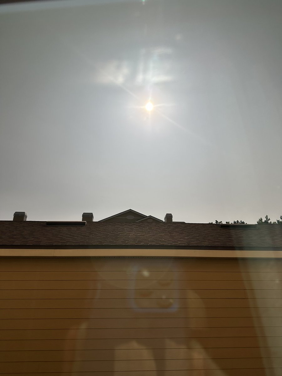 No normal skies in Florida anymore
Hazy sunshine. Air smells bad.
Not good for exercising

Chemtrails  must be stopped