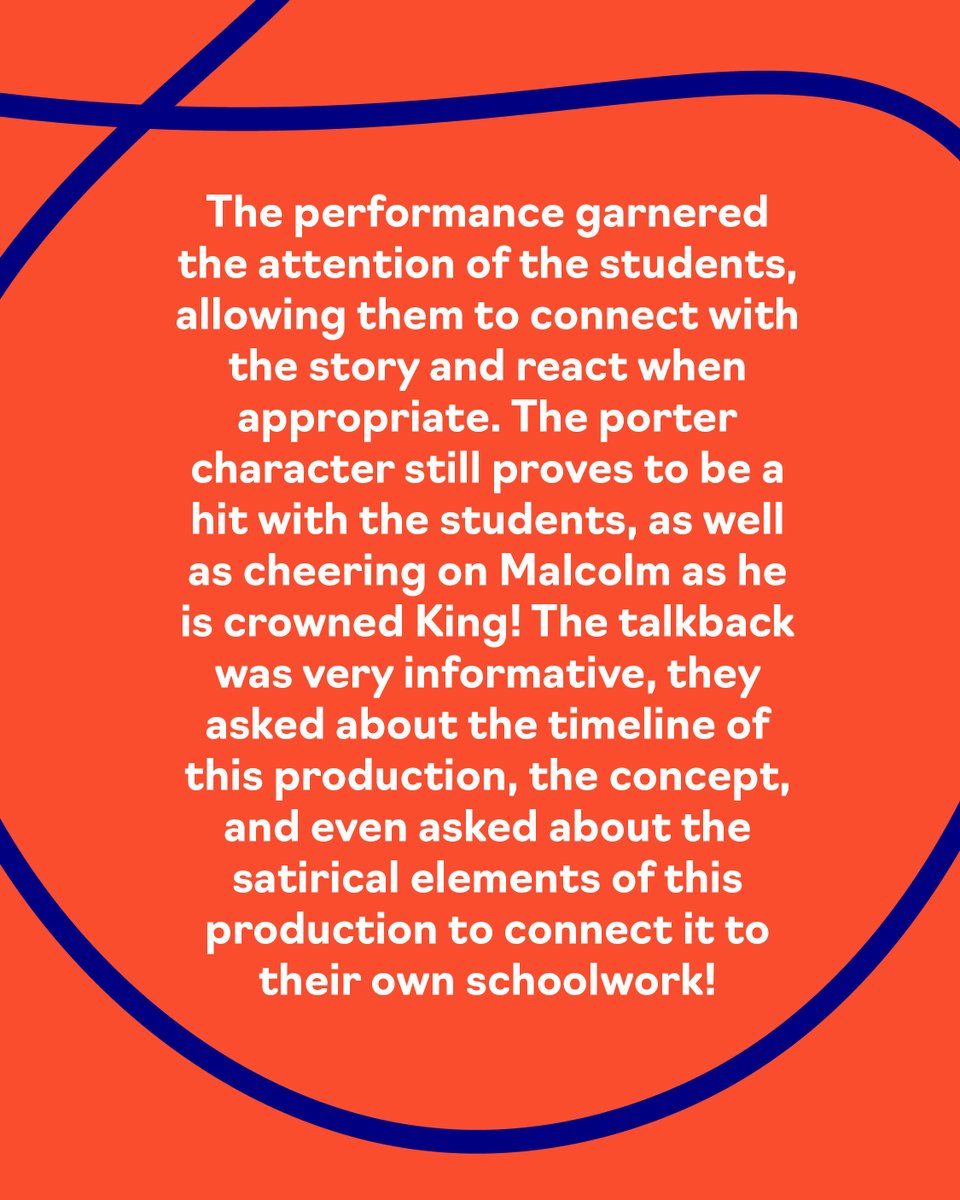 _theatre_works's tweet image. A powerful experience at Gable Stage 🎭
Thanks to theatre works! 18 Miami-Dade schools attended a performance of Macbeth - a day of drama, learning, and inspiration that sparked conversation and creativity.

#theatreworks #ustheatre #accesstothearts