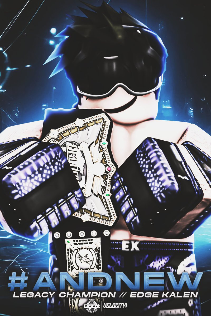 Velocity_RW's tweet photo. #ANDNEW!
--
Edge Kalen has DEFEATED his mentor &amp; became the NEW Legacy Champion yesterday at #VELOCITYWM, making THE BEST of his Royal Rumble victory!
--
What does @Edge_Kalen have in store for VELOCITY! now that he's ONE of the World Champions? https://t.co/X3oBK1rYdf