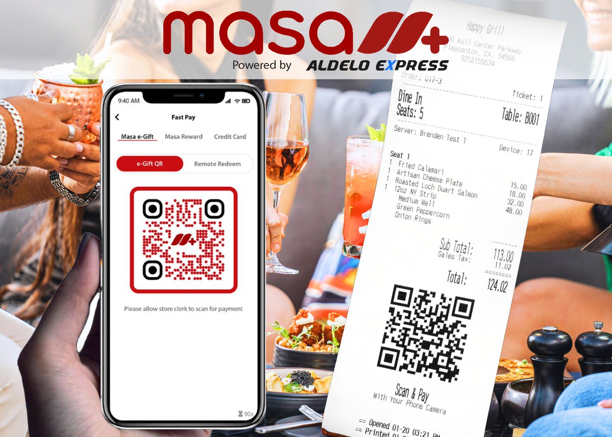 Aldelo's tweet image. 🌞 Maximizing Summer Table Service ​for a Seamless Dining Experience

🍉 with Mobile POS &amp;amp; #QRCode Payments

✨➡️ Maximize efficiency, improve customer satisfaction, and increase profits: Aldelo.com/maximizing-sum…

🌐 Learn More at Aldelo.com

#TableService #Aldelo