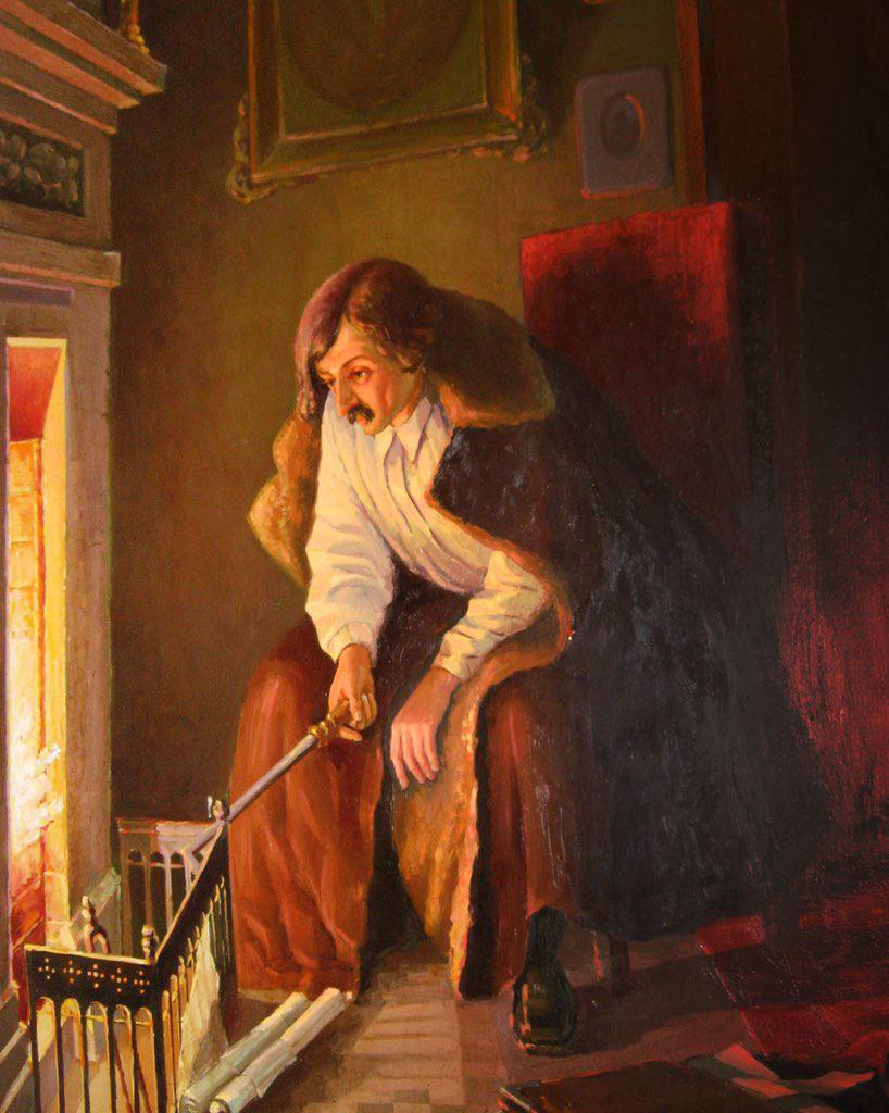 Russia's tweet image. #MustRead

📚 #OTD in 1842, great Russian writer Nikolai #Gogol presented the world with "Dead Souls", an 'epic poem in prose' as he described it himself, paving the way for Russian realism.

Unfortunately, Gogol burned the second volume, leaving its genius forever unseen.