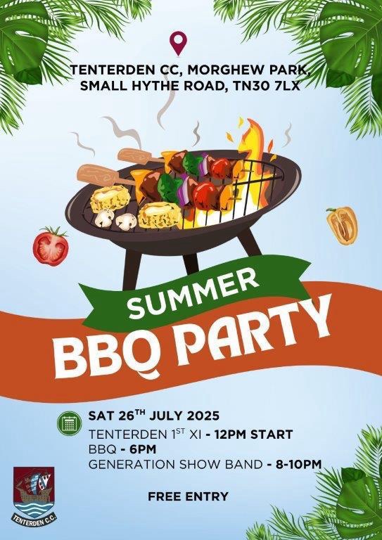 ☀️ Save the Date ☀️

Join us on Saturday 26 July for a fun-filled day of cricket, followed by an evening of food and dancing.

Bring your friends and family—everyone’s welcome!