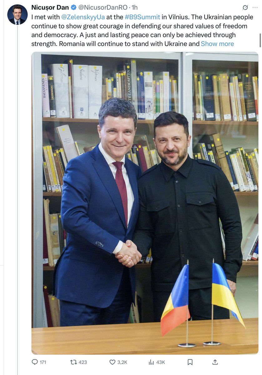 BritishTraining's tweet image. When will I see this corrupt servant of Mucusor cares about the Romanians and Romania? When will the money allocated to Ukraine also be for the poor children and elderly of Romania? When will the same money be for education and health?
This servant is disgusting! I can't stand…