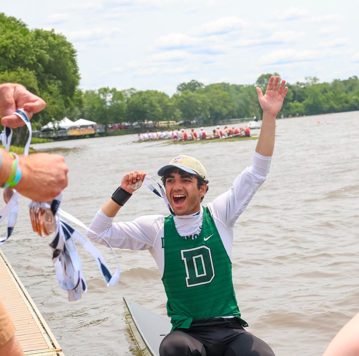 That podium feeling 🥉

#GoBigGreen | #TheWoods🌲