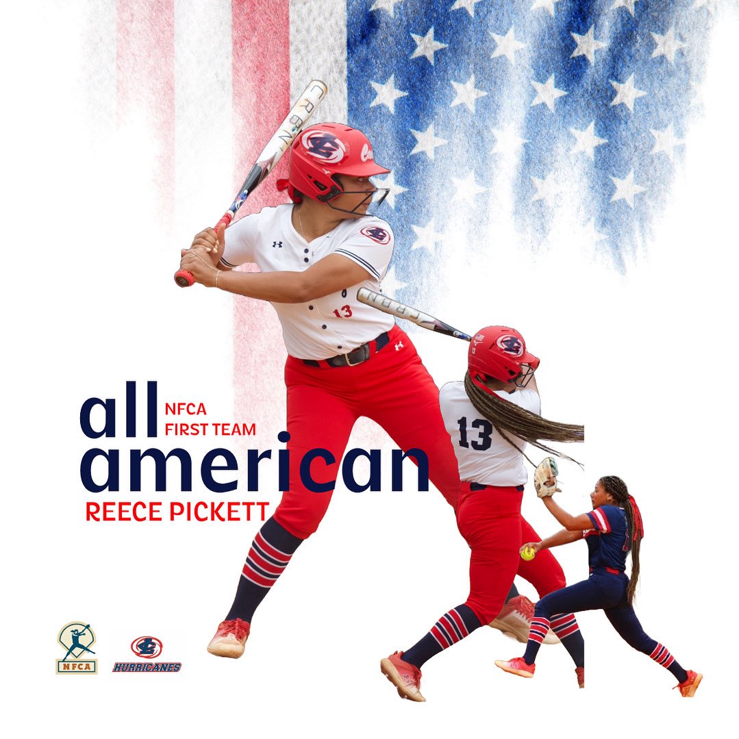 Freshman Year 🤝 All American 

Congratulations to Reece Pickett and the rest of the 2025 NFCA NJCAA D2 1st Team All Americans