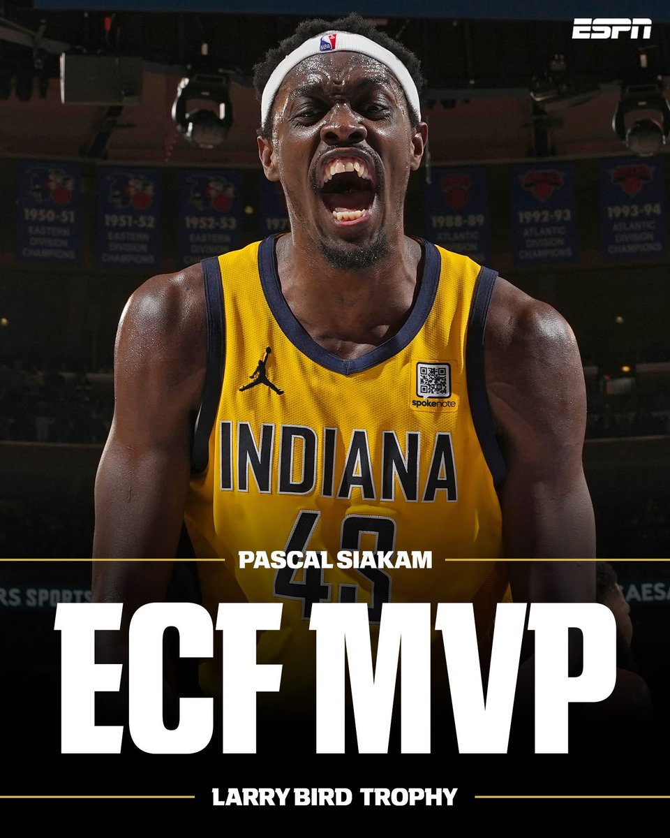 Congratulations! Pascal Siakam <a href="/pskills43/">pascal siakam</a>. We <a href="/nmsu/">New Mexico State</a>, <a href="/BlackNmsu/">NMSU Black Programs</a>, and <a href="/NMStateMBB/">NM State MBB</a> are proud and celebrate this incredible milestone with you. Continue to shine✨ 
#PascalSiakam #BlackExcellence #NMSUAlum #NMSU #ECFMVP #SENEGAL🇸🇳 #GreatState
