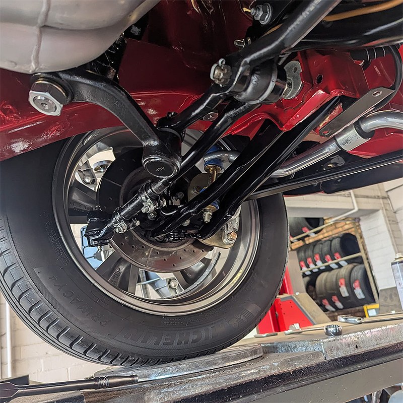 BushTyres's tweet image. With 3 heads, 19 ears, &amp;amp; a pair of 1980's NHS spectacles with a plaster over one eye, behind the wheel of this 67 #FordMustang which looks fresh off the production line you'd be irresistible. Heads certainly turned when it arrived at our Skegness depot for a full #wheelalignment