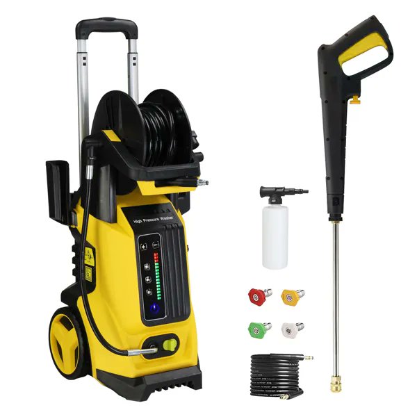 nahidofficial58's tweet photo. Clean patios, cars &amp; driveways with 3800 PSI pressure! 💦High Pressure Washer 1800W Power, 4 Nozzles, EU shipping free! 
👉 https://t.co/jsxKI2Yj01
#TradyShop #PressureWasher #OutdoorCleaning #EUDeals #PowerJetWasher #GardenTools https://t.co/NqM0llmDmD