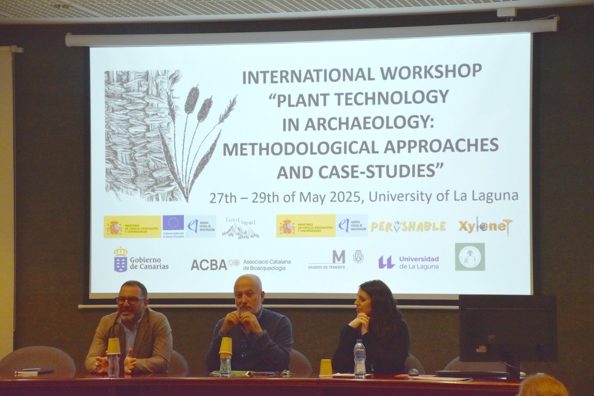 arqueobot_ULL's tweet photo. Last week the international workshop "Plant technology in archaeology: methodological approaches and case studies", was held at @ULL with participants from 17 institutions and 7 countries. https://t.co/yWa0isys9S