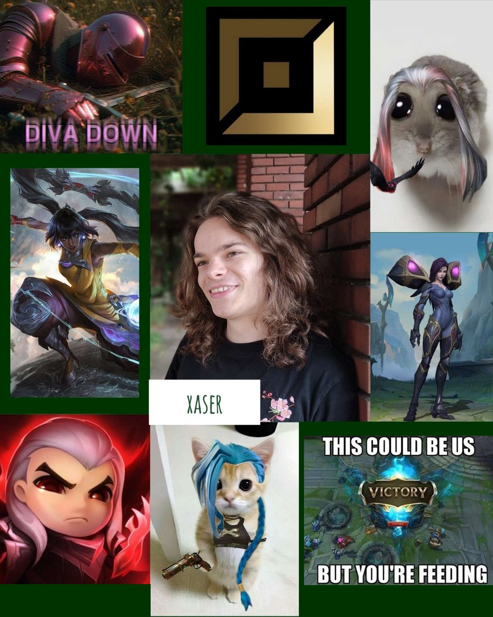 Xaser ---
Als ADC hat man es schon schwer... (meint man)
Doch mit einem Lächeln geht alles ein wenig besser, vielleicht sind es auch einfach die Voices die immer lauter werden.
Eines ist klar, für Maximalen Schaden bitte genau hier anrufen!