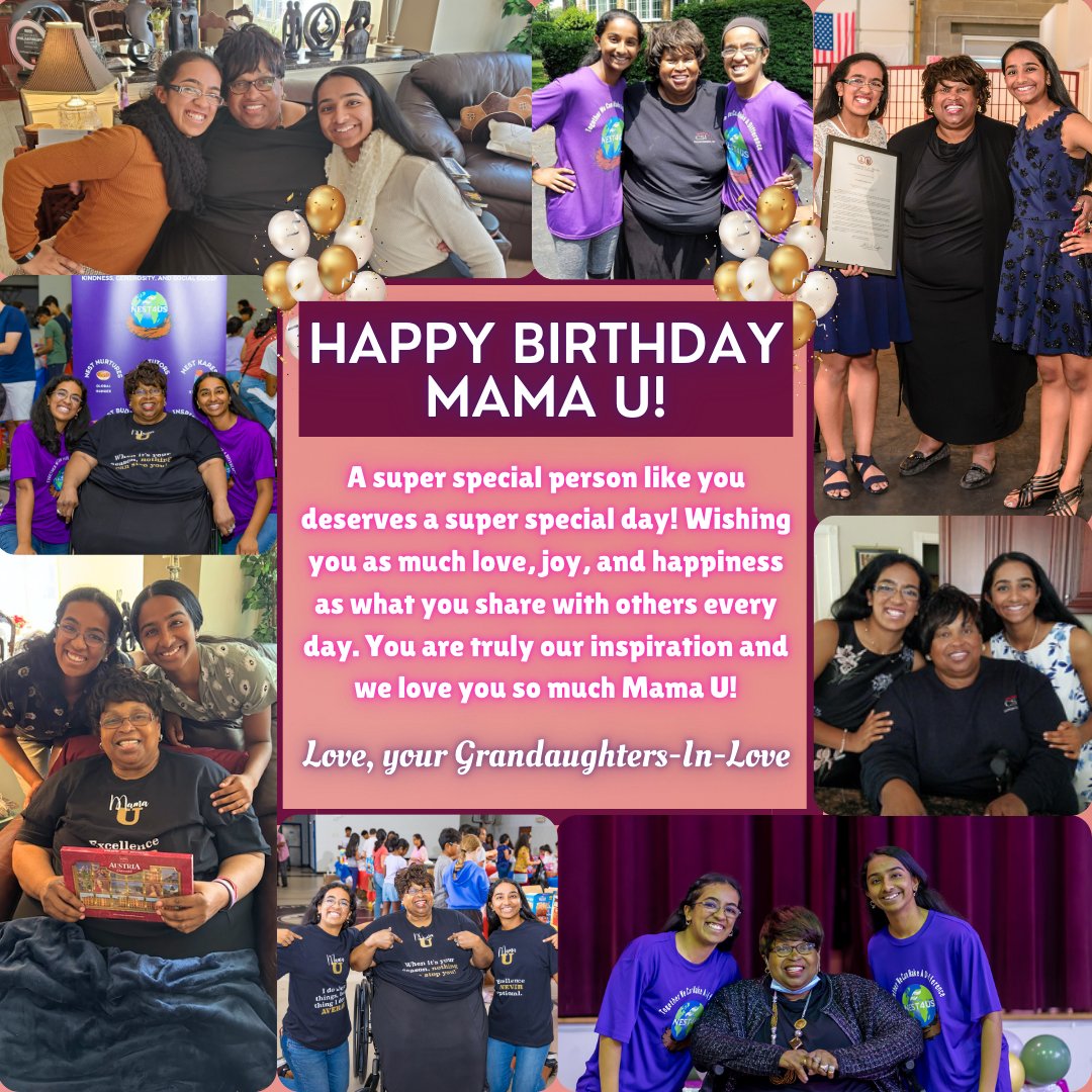 joinnest4's tweet photo. #HappyBirthday to our #mentor, #CorlissUdoema, lovingly known as Mama U! ๐As #founder of ALIA & @ContractSol_inc & 1 of our beloved #NEST4US #boardmembers, she #uplifts everyone w/ #love, #wisdom & #strength. Join us in wishing her a great year ahead! โค๏ธ https://t.co/TnRs0vUSVw https://t.co/40udWTeTgB
